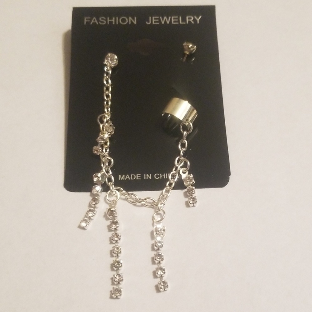 Fashion jewelry Cuff Earrings